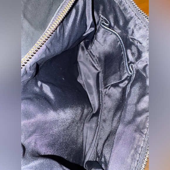 Burberry Black Nova Check Nylon Leather Trim Shoulder Bag - Picture 11 of 12